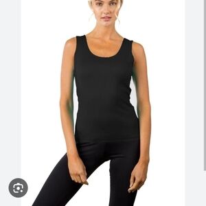 🌟 A'NUE classic black tank NWT size L2 XXL